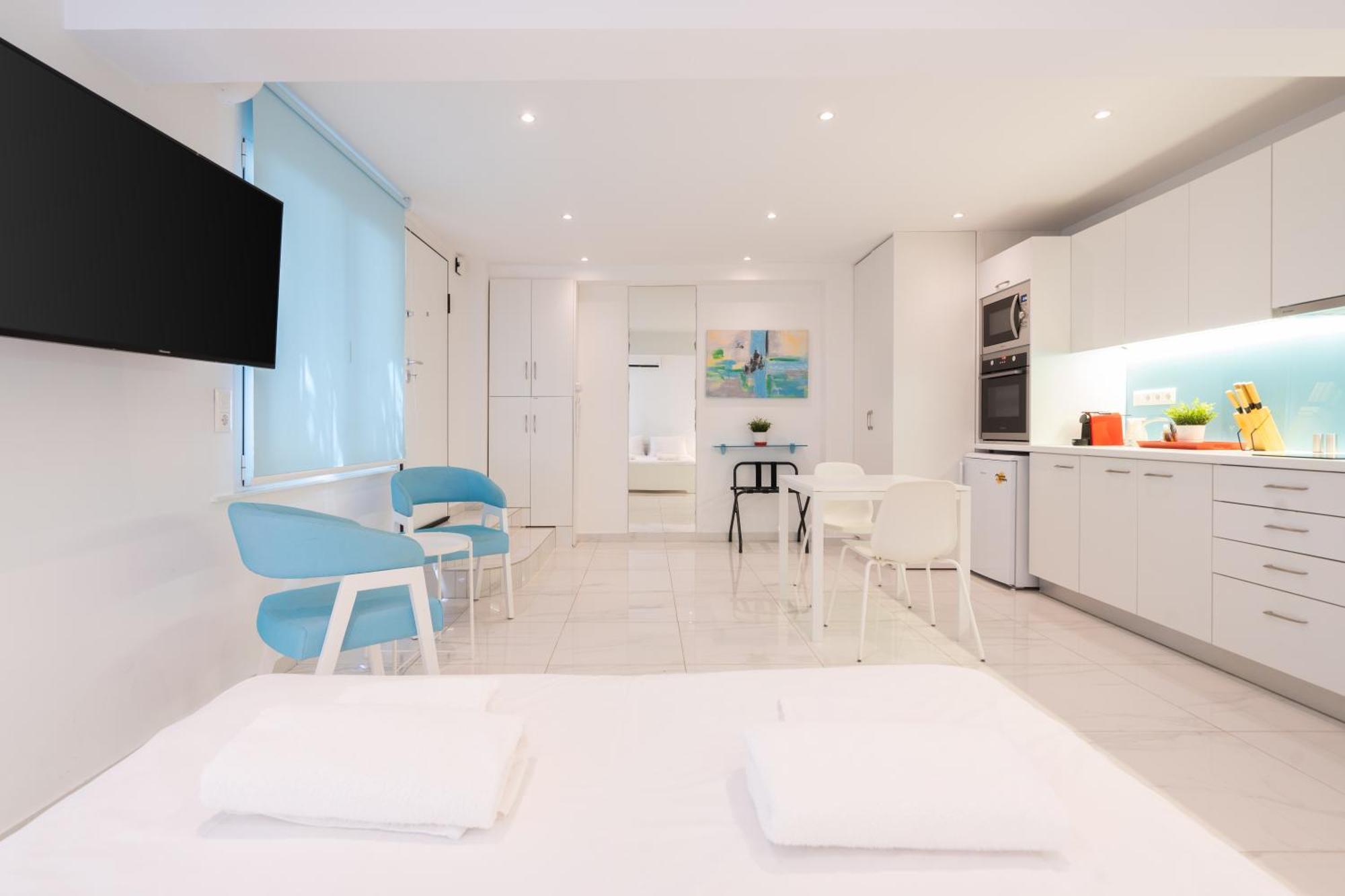 Cute And Convenient Studio In Athens Center Bagian luar foto